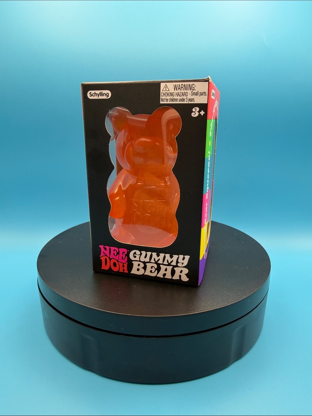 NeeDoh Gummy Bear Sensory Toy - Orange